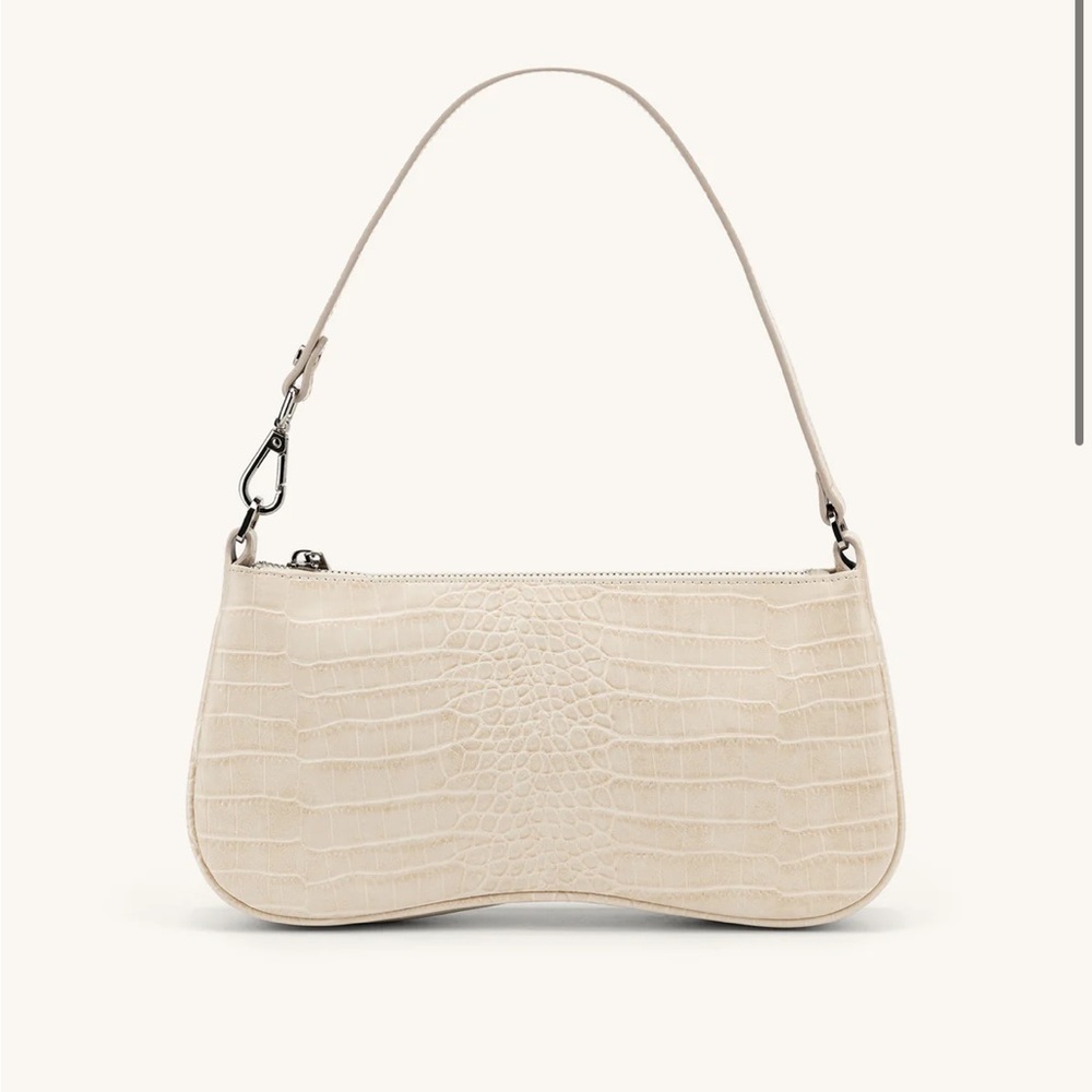 JW Pei Eva shoulder bag - Ivory Croc